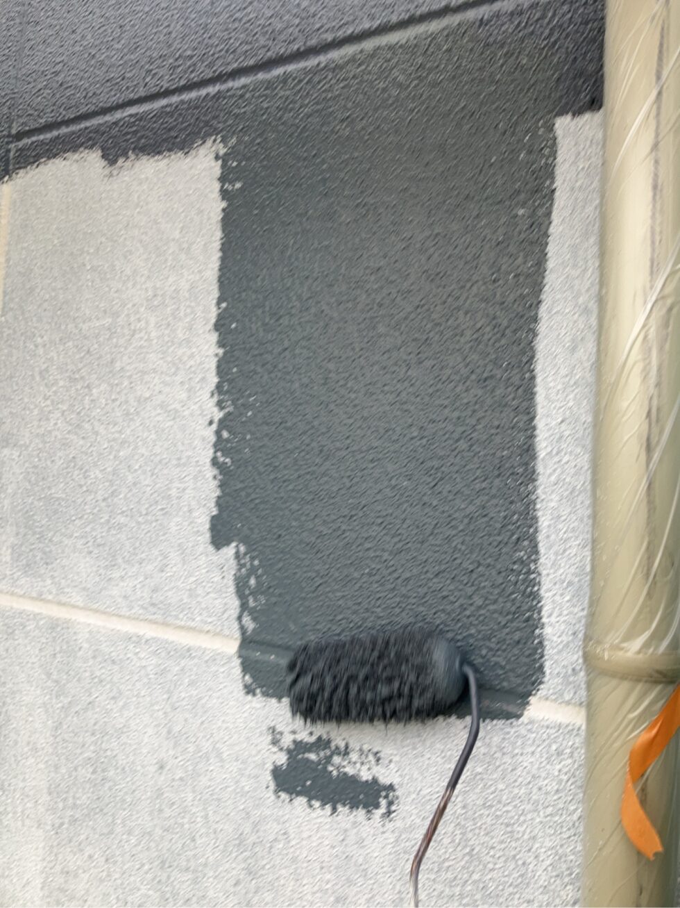 S様邸中塗り